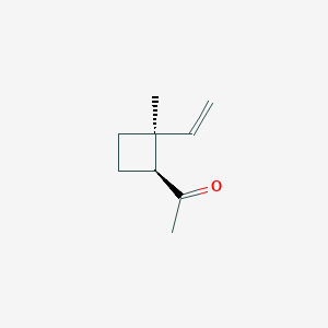 1-[(1S,2S)-2-Ethenyl-2-methylcyclobutyl]ethanone