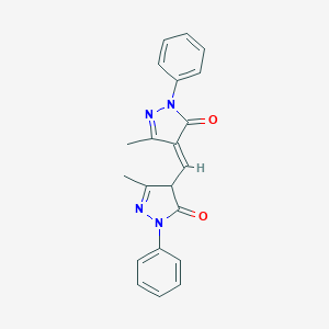 molecular formula C21H18N4O2 B069994 Solvent Yellow 93 CAS No. 190086-12-5