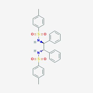 molecular formula C28H28N2O4S2 B069999 (1S,2S)-N,N'-DI-P-Toluenesulfonyl-1,2-diphenyl-1,2-ethylenediamine CAS No. 170709-41-8