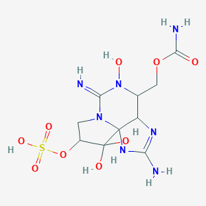 molecular formula C10H17N7O9S B000007 Gonyautoxin-1 CAS No. 60748-39-2