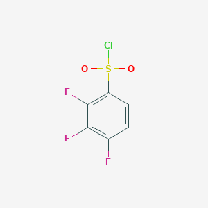 molecular formula C6H2ClF3O2S B070061 2,3,4-Trifluorobenzenesulfonyl chloride CAS No. 175278-08-7