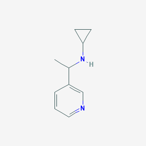N-[1-(pyridin-3-yl)ethyl]cyclopropanamine