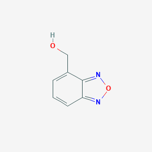 molecular formula C7H6N2O2 B070079 2,1,3-Benzoxadiazol-4-ylmethanol CAS No. 175609-19-5