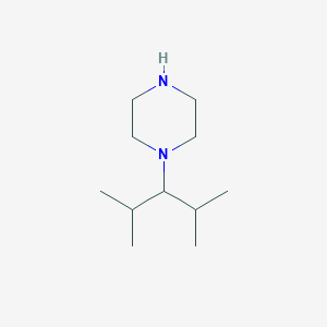 1-(2,4-Dimethylpentan-3-yl)piperazine