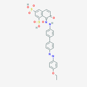 molecular formula C30H24N4O8S2 B070087 Kayaku Direct Scarlet B CAS No. 172305-00-9