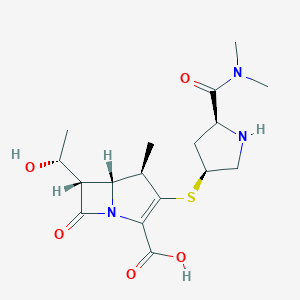 molecular formula C17H25N3O5S B000701 美罗培南 CAS No. 96036-03-2