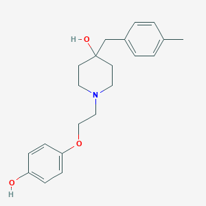 molecular formula C21H28ClNO3 B070116 Co 101244 hydrochloride 