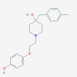molecular formula C21H28ClNO3 B070116 Co 101244 hydrochloride CAS No. 193359-26-1