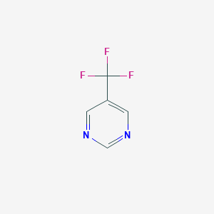 molecular formula C5H3F3N2 B070122 5-(Trifluoromethyl)pyrimidine CAS No. 176214-12-3