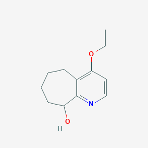 4-ethoxy-6,7,8,9-tetrahydro-5H-cyclohepta[b]pyridin-9-ol