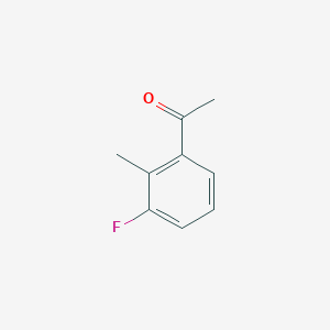 molecular formula C9H9FO B070142 3'-Fluoro-2'-methylacetophenone CAS No. 177942-47-1