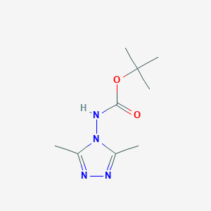 Tert-butyl N-(3,5-dimethyl-1,2,4-triazol-4-yl)carbamate