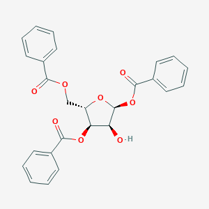 molecular formula C26H22O8 B070165 1,3,5-tri-O-benzoyl-alpha-L-ribofuranose 