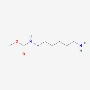 molecular formula C8H18N2O2 B070182 Methyl (6-aminohexyl)carbamate CAS No. 175220-54-9