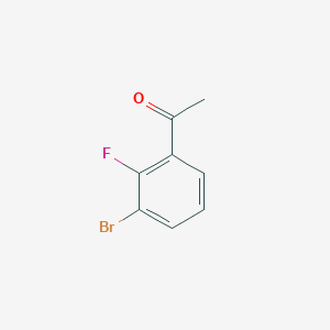 molecular formula C8H6BrFO B070183 3'-Bromo-2'-Fluoroacetophenone CAS No. 161957-61-5