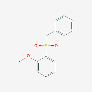 molecular formula C14H14O3S B7019177 1-Benzylsulfonyl-2-methoxybenzene 
