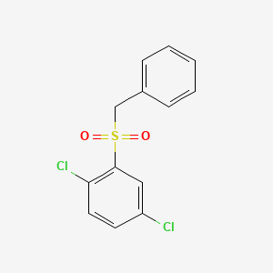 molecular formula C13H10Cl2O2S B7019985 2-Benzylsulfonyl-1,4-dichlorobenzene 