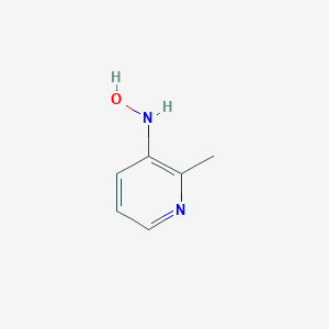 molecular formula C6H8N2O B070215 N-(2-Methylpyridin-3-yl)hydroxylamine CAS No. 180677-39-8