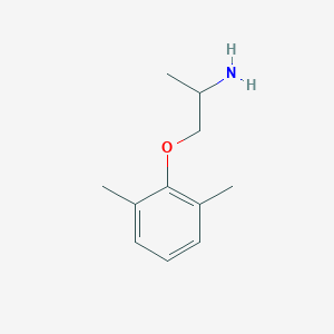 molecular formula C11H17NO B070256 Mexiletine CAS No. 180966-61-4