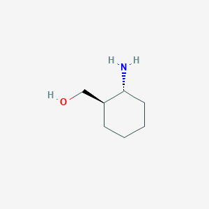molecular formula C7H15NO B070264 trans-(2-Aminocyclohexyl)methanol CAS No. 178737-10-5