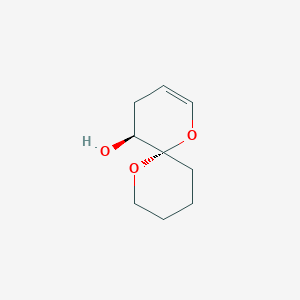 molecular formula C9H14O3 B070270 trans-1,7-Dioxaspiro[5.5]undec-2-EN-5-OL CAS No. 191659-62-8