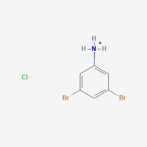 molecular formula C6H6Br2ClN B070281 3,5-二溴苯胺盐酸盐 CAS No. 188349-40-8