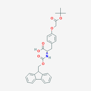 molecular formula C30H31NO7 B070314 Fmoc-4-(tert-butoxycarbonylmethoxy)-L-phenylalanine CAS No. 181951-92-8