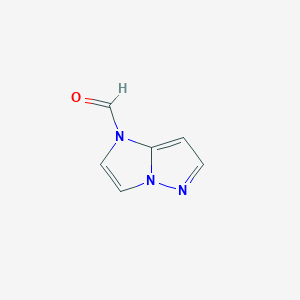 1h-Imidazo[1,2-b]pyrazole-1-carbaldehyde