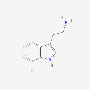 molecular formula C10H11FN2 B070336 7-氟色胺 CAS No. 191927-74-9