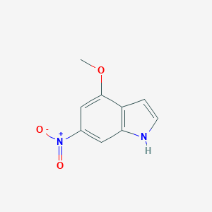 molecular formula C9H8N2O3 B070340 4-甲氧基-6-硝基-1H-吲哚 CAS No. 175913-41-4
