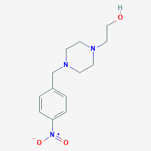 2-[4-(4-Nitrobenzyl)piperazino]ethan-1-ol