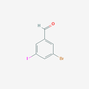 molecular formula C7H4BrIO B070385 3-Bromo-5-iodobenzaldehyde CAS No. 188813-09-4