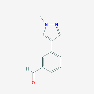 3-(1-Methyl-1H-pyrazol-4-YL)benzaldehyde
