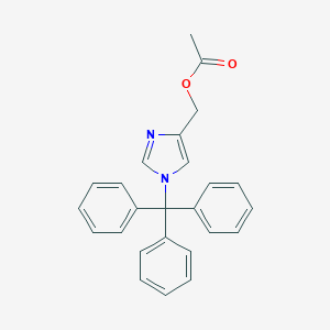(1-Trityl-1H-imidazol-4-YL)methyl acetate