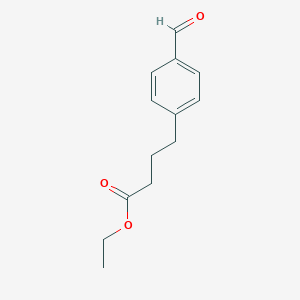 Ethyl 4-(4-formylphenyl)butanoate