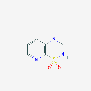 4-Methyl-2,3-dihydropyrido[3,2-e][1,2,4]thiadiazine 1,1-dioxide