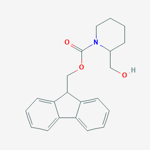 molecular formula C21H23NO3 B070499 1-Fmoc-2-(hydroxymethyl)piperidine CAS No. 170867-95-5