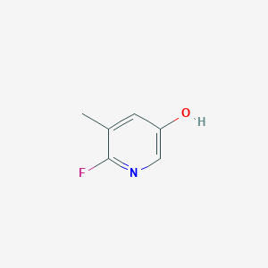 molecular formula C6H6FNO B070500 6-Fluoro-5-methylpyridin-3-ol CAS No. 186593-50-0
