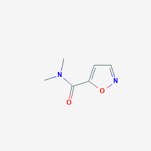 N,N-dimethylisoxazole-5-carboxamide