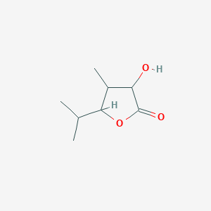 3-Hydroxy-4-methyl-5-propan-2-yloxolan-2-one