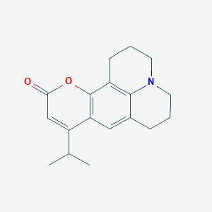 molecular formula C18H21NO2 B070535 Coumarin 480 d dye content CAS No. 171615-15-9