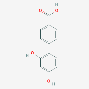 2',4'-Dihydroxy[1,1'-biphenyl]-4-carboxylic acid