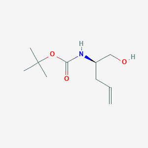 Carbamic acid, [(1R)-1-(hydroxymethyl)-3-butenyl]-, 1,1-dimethylethyl ester