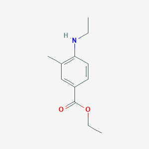 Ethyl 4-(ethylamino)-3-methylbenzoate