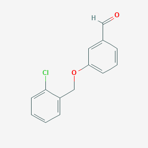 3-[(2-Chlorobenzyl)oxy]benzaldehyde