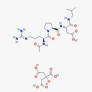 Ac-Arg-pro-asp-NH-isobutyl