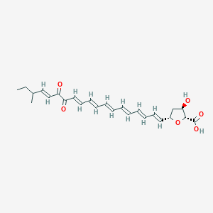 molecular formula C25H30O6 B070628 Cochliobolic acid CAS No. 185846-15-5
