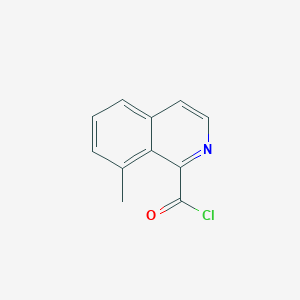8-Methylisoquinoline-1-carbonyl chloride