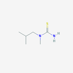 molecular formula C6H14N2S B070690 n-Methyl-n-(2-methylpropyl)thiourea CAS No. 190661-65-5