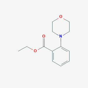 molecular formula C13H17NO3 B070692 Ethyl 2-morpholinobenzoate CAS No. 192817-79-1